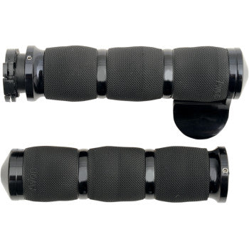 AVON 3-Ring Air Cushioned Grips with Throttle Boss