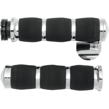 AVON 3-Ring Air Cushioned Grips with Throttle Boss