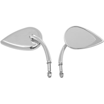 Tear Drop Mirror Chrome
