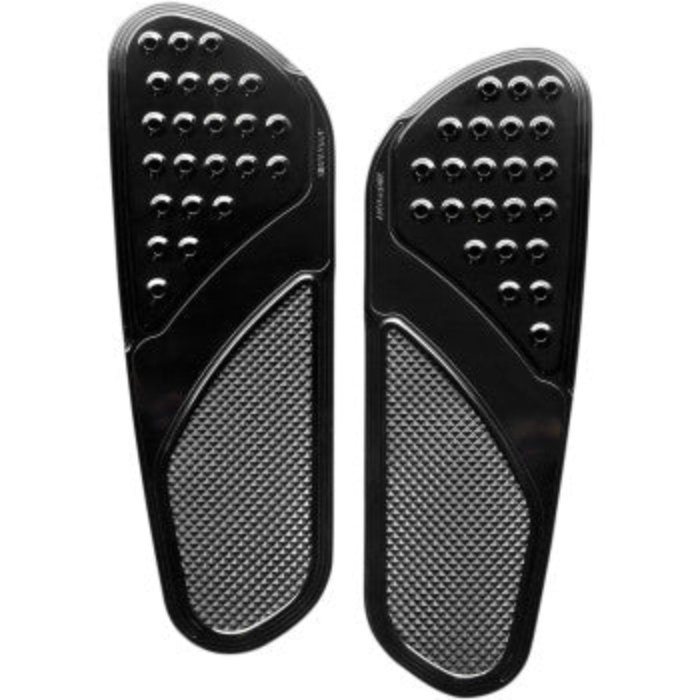 1621-0888 Front Floorboards - Extended - Black - Drilled - Vintage - Chief