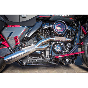 TRASK 2-into-1 Big Sexy Exhaust System Harley 2017-24