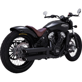 Vance & Hines Twin Slash 3in Slip-On Mufflers for Scout