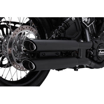 Vance & Hines Twin Slash 3in Slip-On Mufflers for Scout