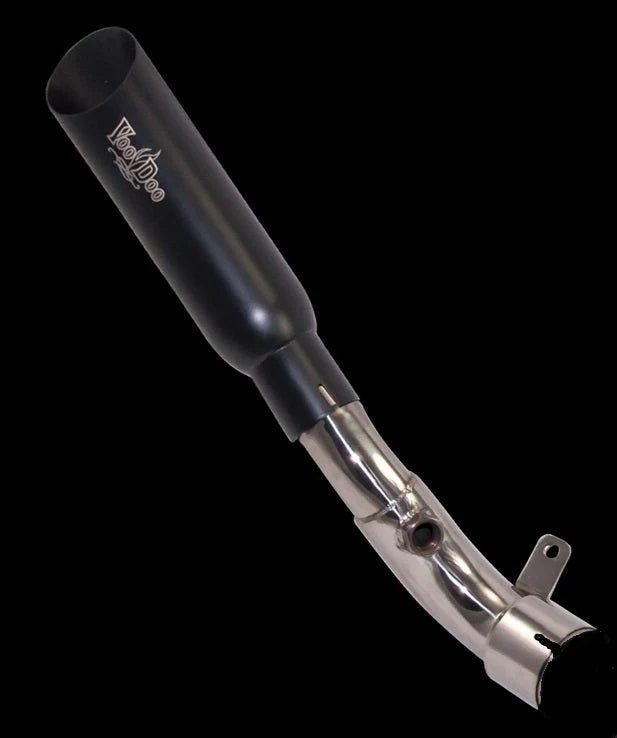 Voodoo SHORTY Slip On Slash Cut Mufflers - GSXR 1000 Models