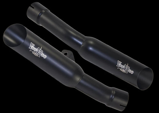 Voodoo Shorty Slip On Mufflers ZX14 (Polished or Black)