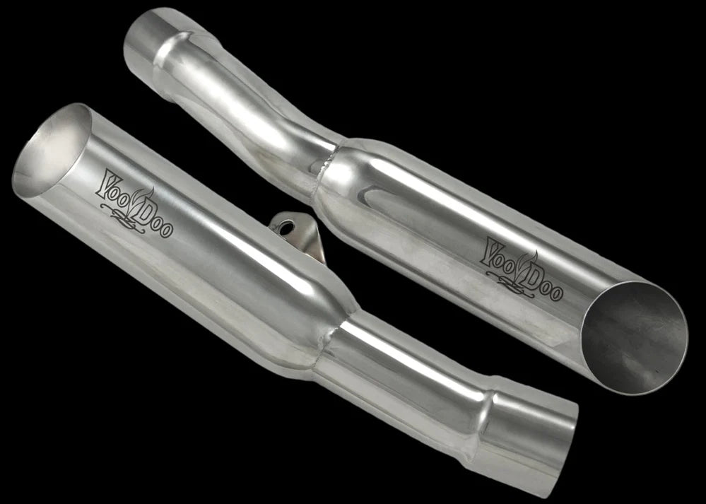 Voodoo Shorty Slip On Mufflers ZX14 (Polished or Black)