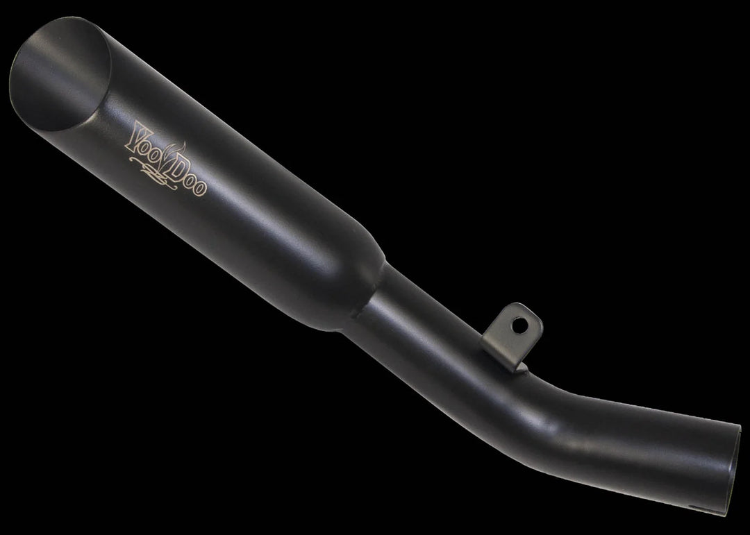 Voodoo SHORTY Slip On Slash Cut Mufflers - GSXR 600/750 Models