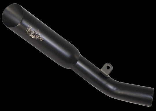 Voodoo SHORTY Slip On Slash Cut Mufflers - GSXR 600/750 Models