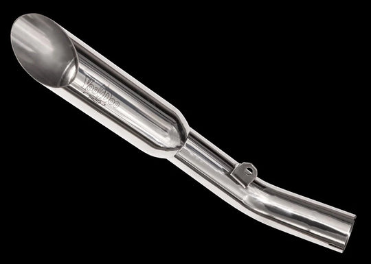 Voodoo SHORTY Slip On Slash Cut Mufflers - GSXR 600/750 Models