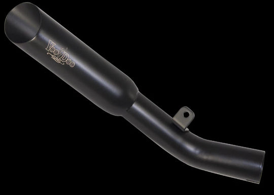 Voodoo SHORTY Slip On Slash Cut Mufflers - GSXR 600/750 Models