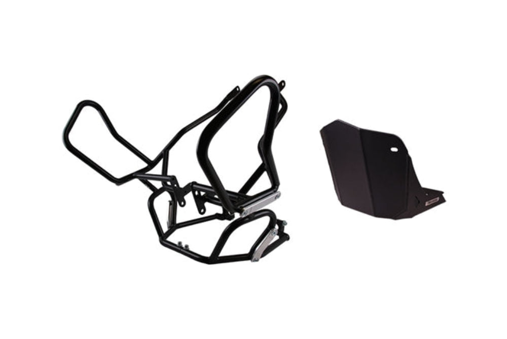2008 - 2018 Kawasaki KLR650 Engine Guard Crash Cages Skid Plate combo