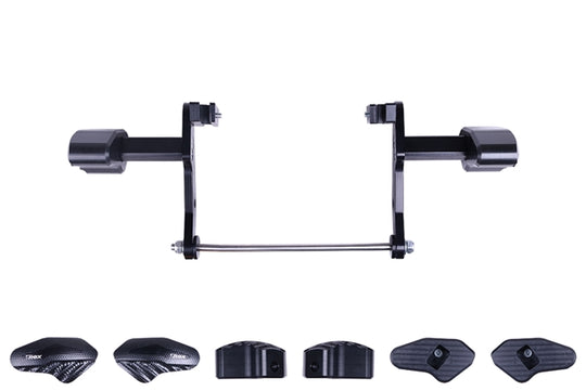 2015 - 2023 Honda CBR300R No Cut Frame Sliders redN29-15-2T blackN29-15-3T