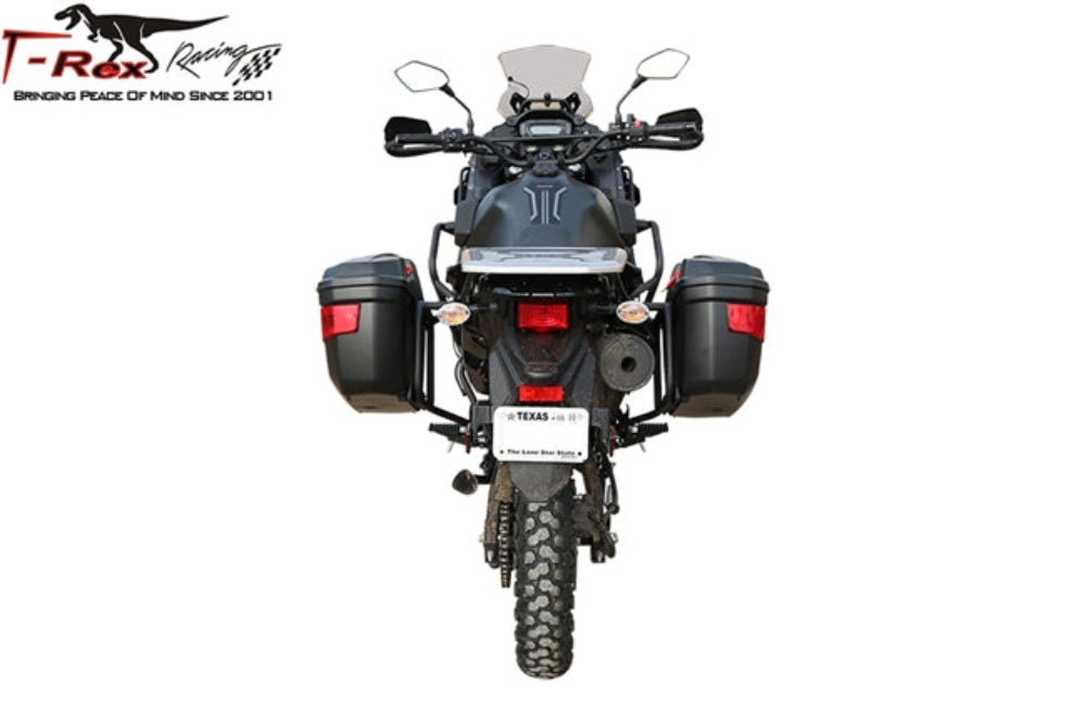 2021 - 2026 Kawasaki KLR650 Side Luggage Racks w/ 22LT Side Cases