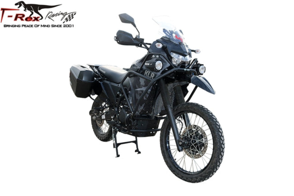 2021 - 2026 Kawasaki KLR650 Side Luggage Racks w/ 22LT Side Cases