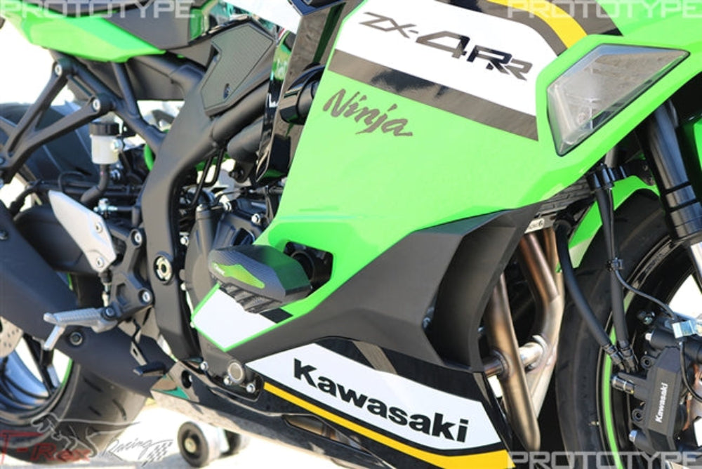 2023 - 2025 Kawasaki Ninja ZX-4R / ZX-4RR No Cut Frame Sliders R