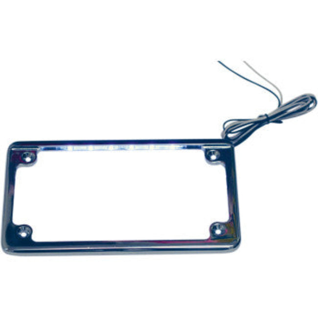   2030-0533 LPF-HRZ-C-LPLED License Plate Frame
LED License Plate Frame - Chrome
