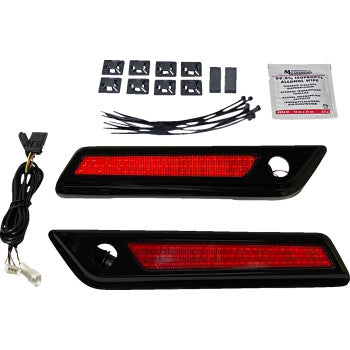 Custom Dynamics Saddlebag LED Latch Light