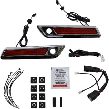 Custom Dynamics Saddlebag LED Latch Light