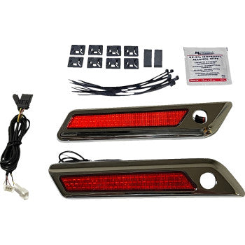 Custom Dynamics Saddlebag LED Latch Light