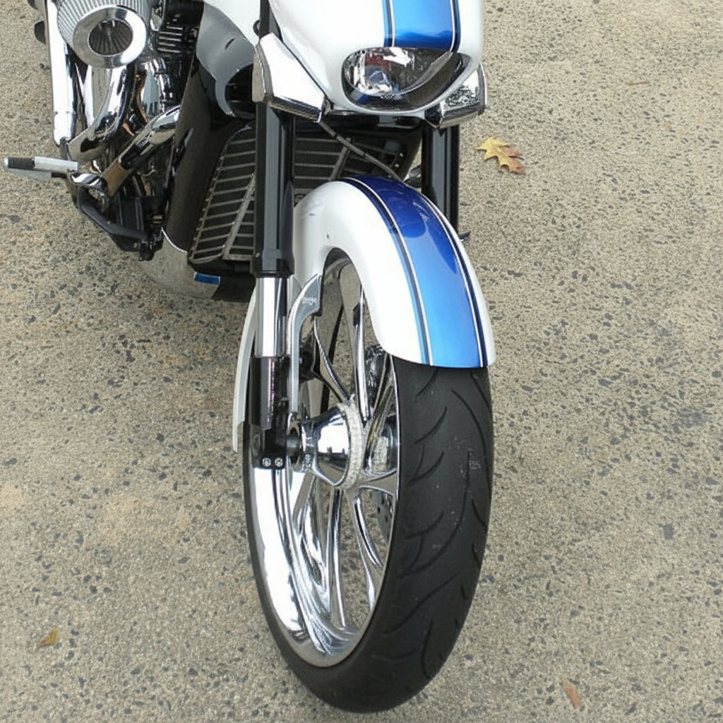 21 Inch Wrap Front Fender Dual Color Paint Match