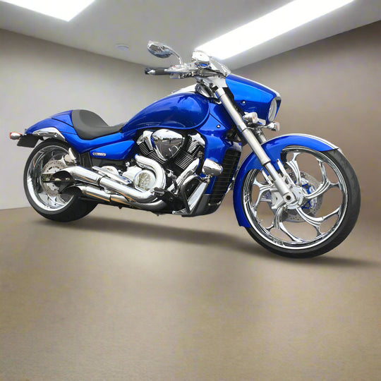 23 inch Suzuki M109R Front Wrap Fender 2 color Match