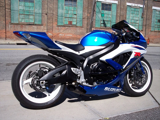 Voodoo SHORTY Slip On Slash Cut Mufflers - GSXR 600/750 Models