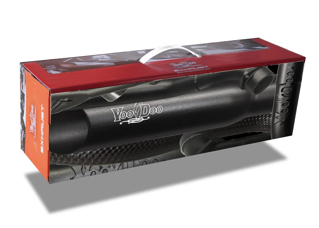 SHORTY Slip On ZX636 13-25 ZX6R 09-25 BLACK