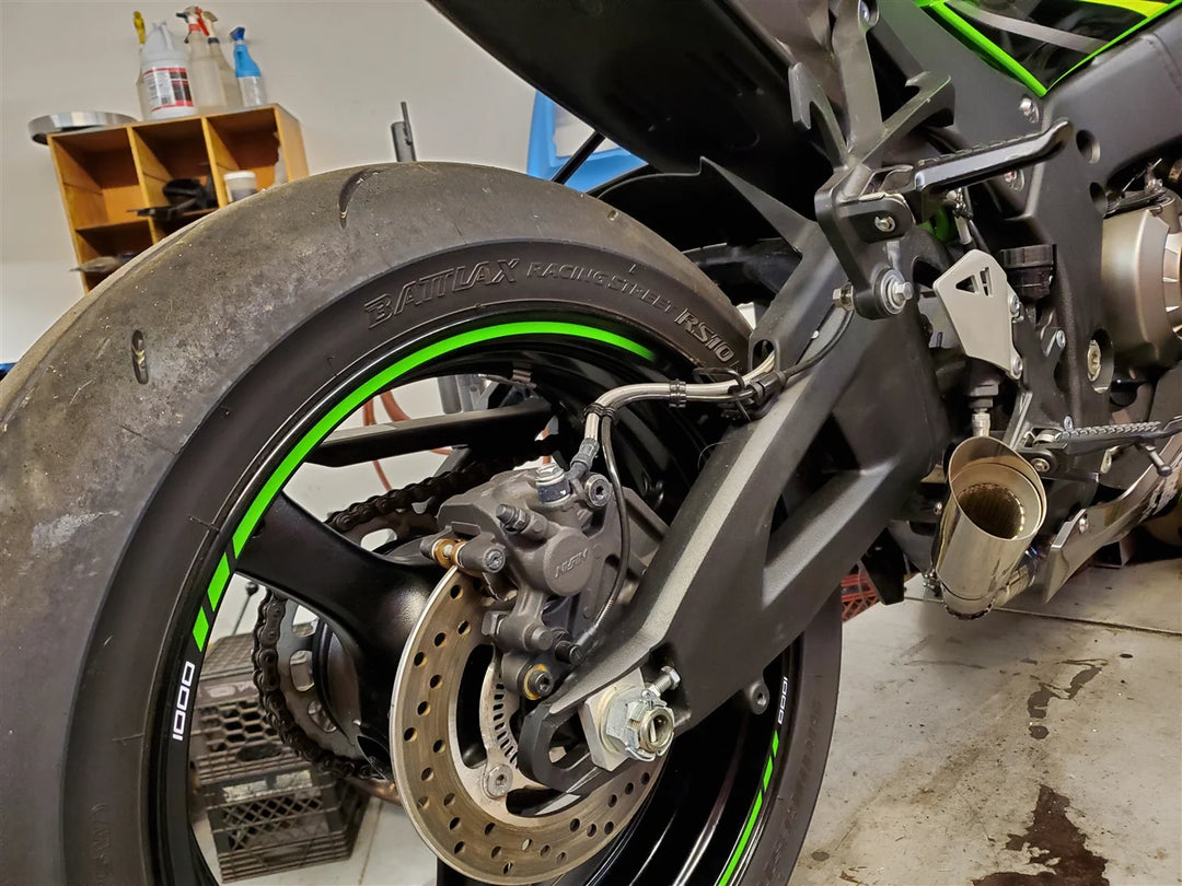SHORTY Slip On ZX10 16-20 POLISHED or Black Finish