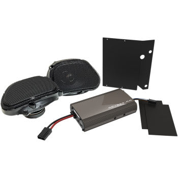 225-Watt Amp/Front Speaker Kit 5x7 in speakers