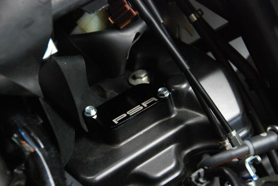 Air Injection Block-Off Plate -Pair Valve - Black - Honda CB/CBR.32