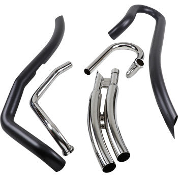 Suzuki M109 Cobra Swept Exhaust System Black 