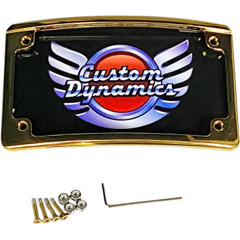 CUSTOM DYNAMICS Curved LED License Plate Frame