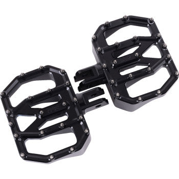 THRASHIN SUPPLY CO Mini Aggressor Floorboards 18-24 Softail W/Driver Mounts