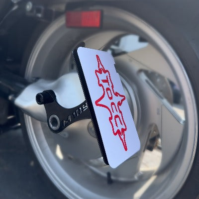 TOC Suzuki M109 Vertical License Plate Mount