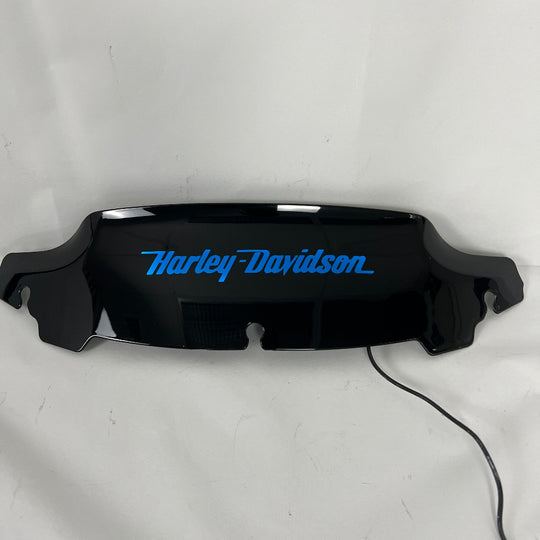 Harley Davidson Street Glide LED Windscreen 14-22 blue