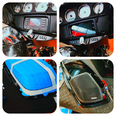 Harley Davidson Street Glide Radio and Speaker Upgrade