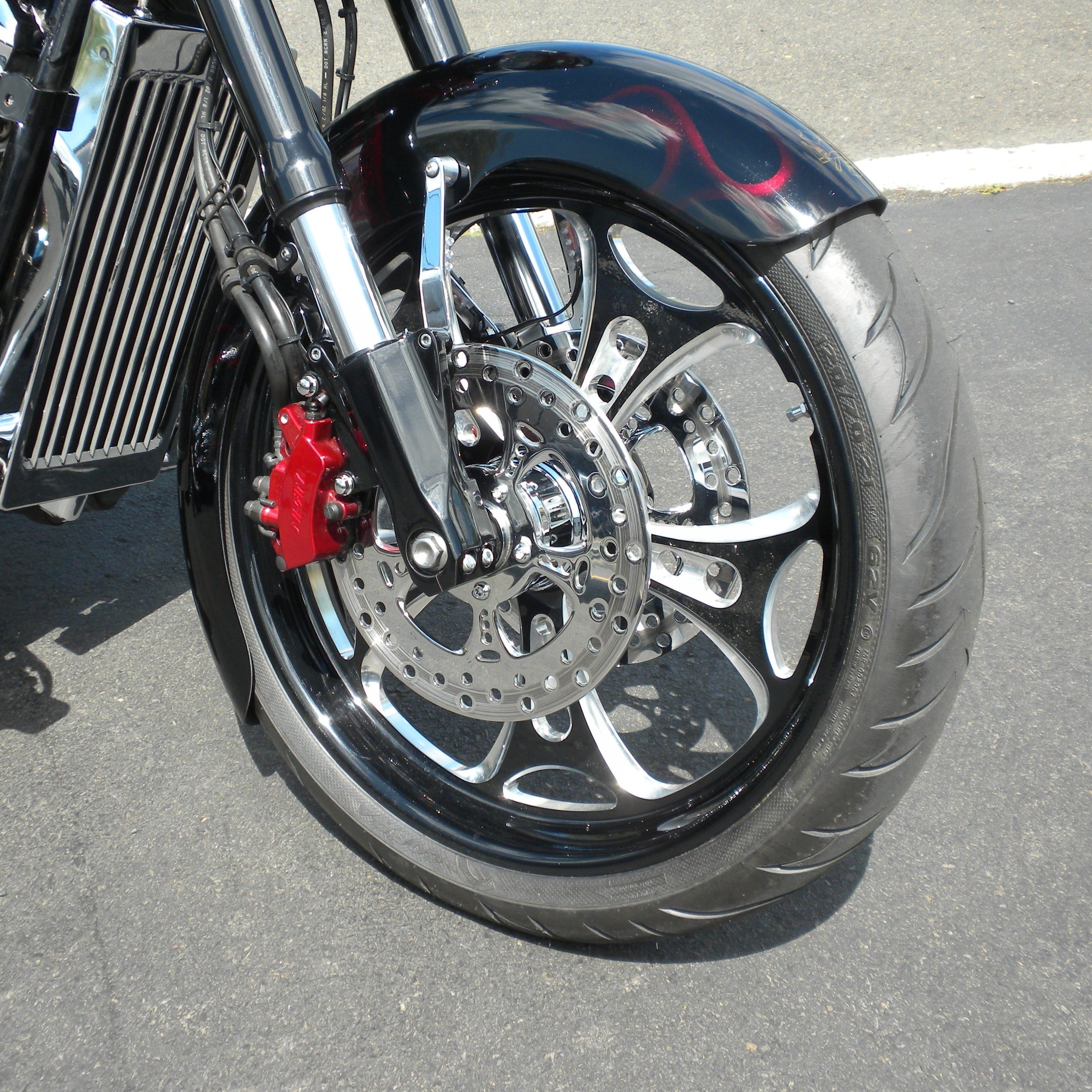 SUMO X Honda VTX 1800 Long Shot Front Wrap Fender – Tricked Out