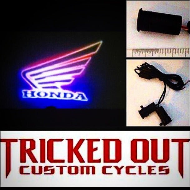 Honda Wing Logo Led Logo Light