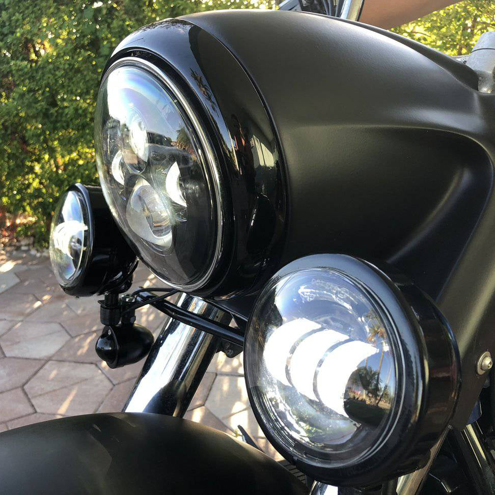 Honda VTX 1300/1800 Nacelle With Daymaker Headlight 