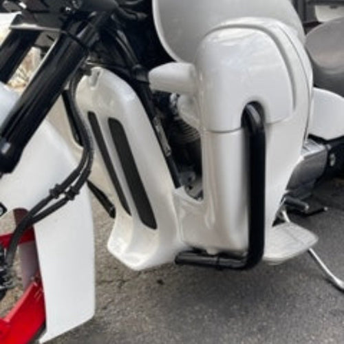Honda VTX 1800 with Radiator Chin Spoiler