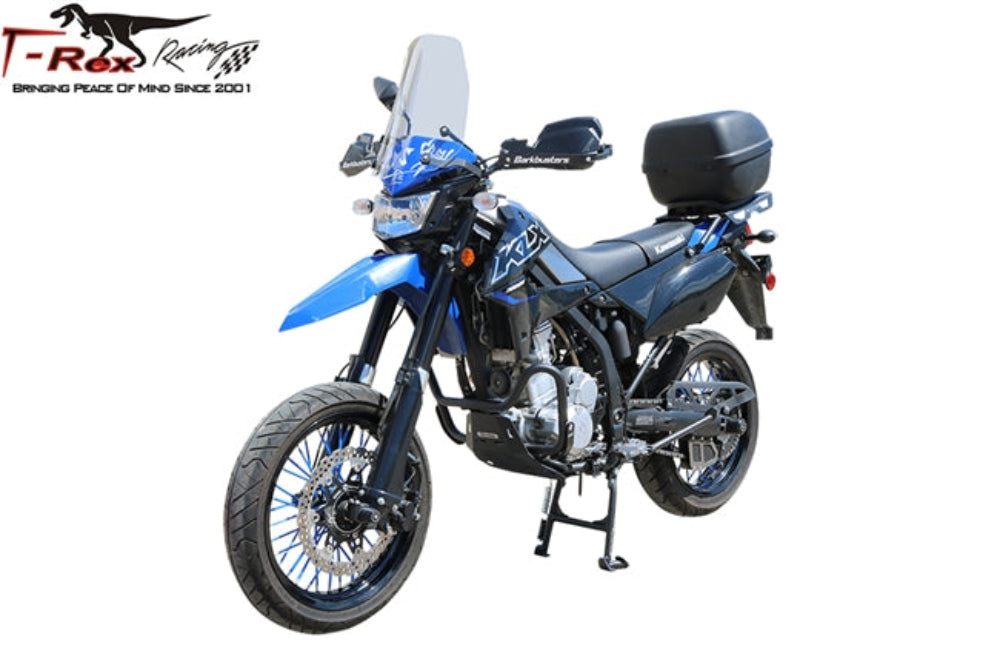 Kawasaki KLX250 / KLX300 Engine Guard Crash Cage - Version 2 installed 