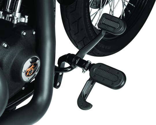 KuryakynHeavyIndustryBrakePedalSatinBlackinstalled