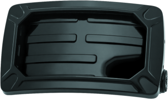 KuryakynNovaCurvedHorizontalMountSideLicensePlateHolderBlack