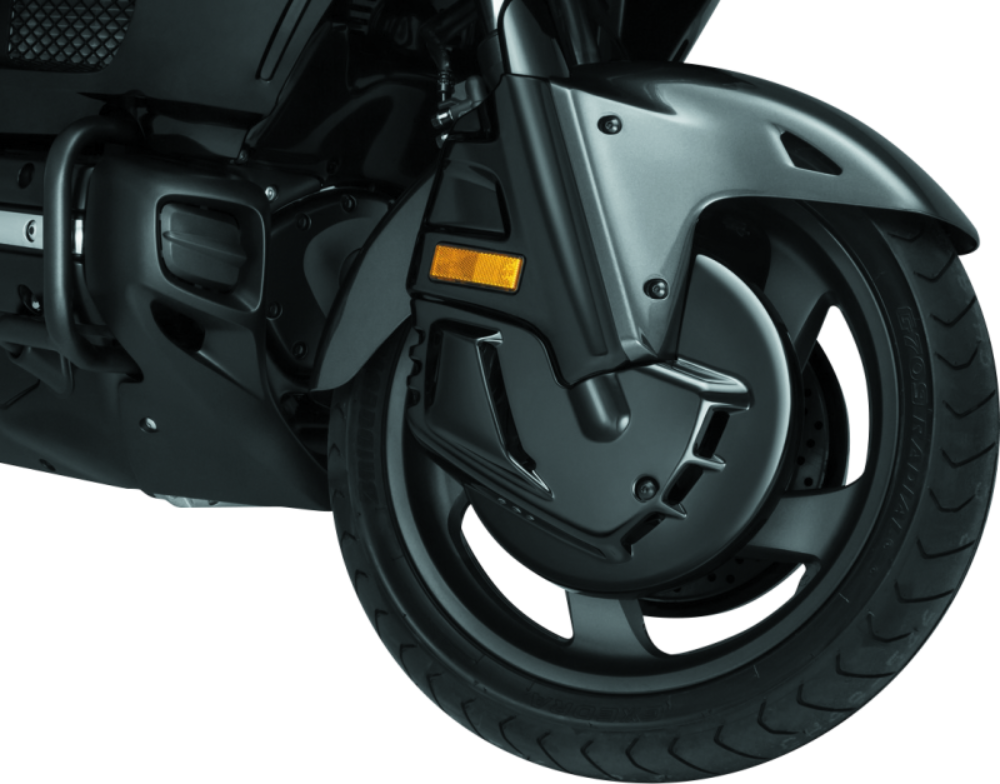 Kuryakyn_Brake_Rotor_Cover_Honda_01-17_GL1800_Gloss_Black