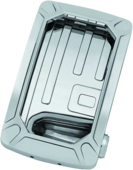 Kuryakyn_Nova_Curved_Vertical_Mount_Side_License_Plate_Holder_Chrome