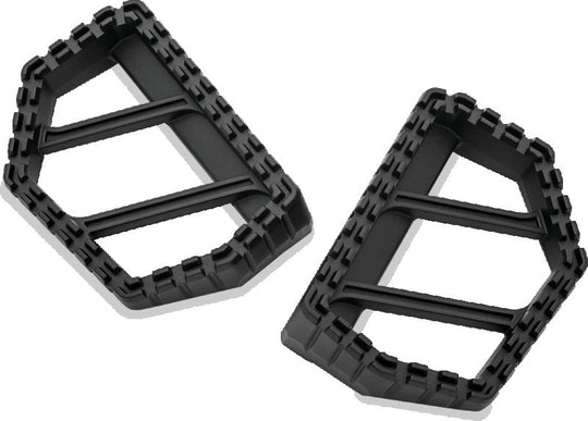 Kuryakyn Riot Mini Boards With Adaptors Satin Black