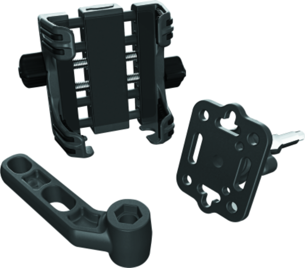 Kuryakyn Tech Connect Perch Mount Black Standard – Tricked Out Customs