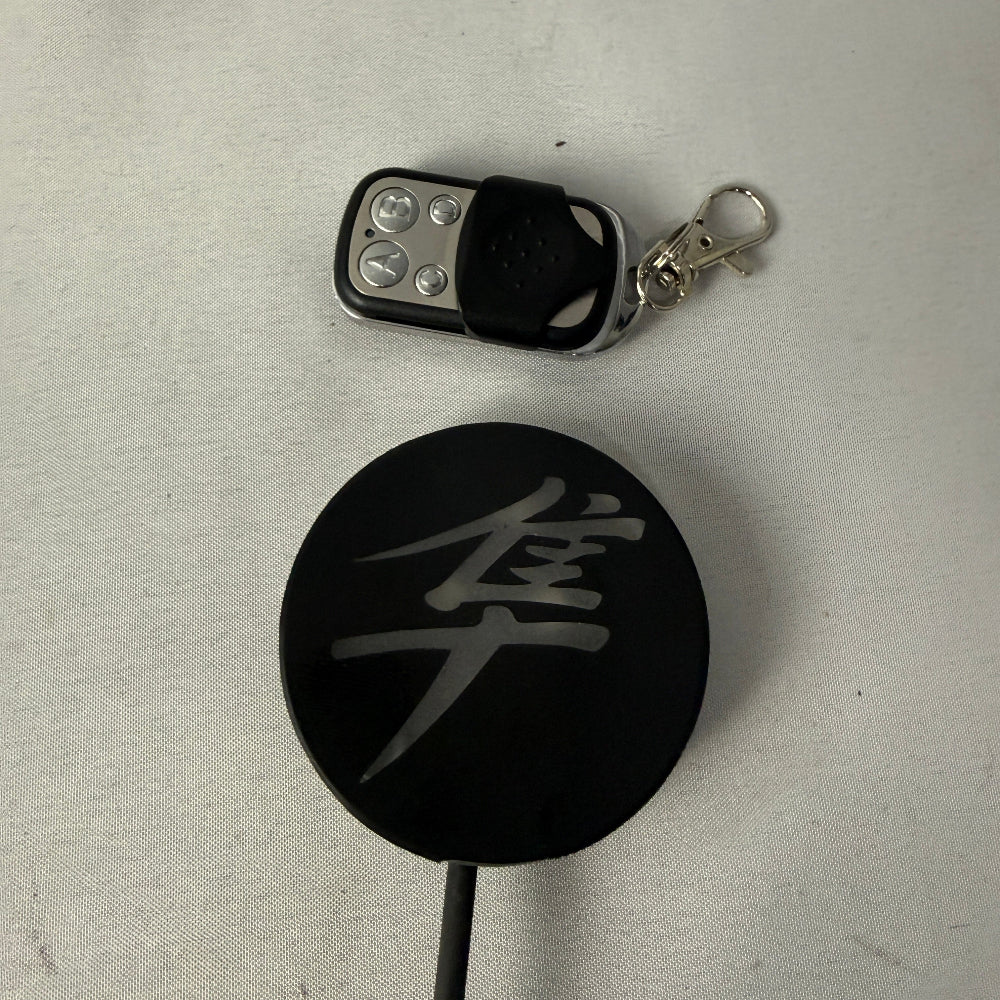 Led Logo Light Badge Multi Color Kanji with Key Fob