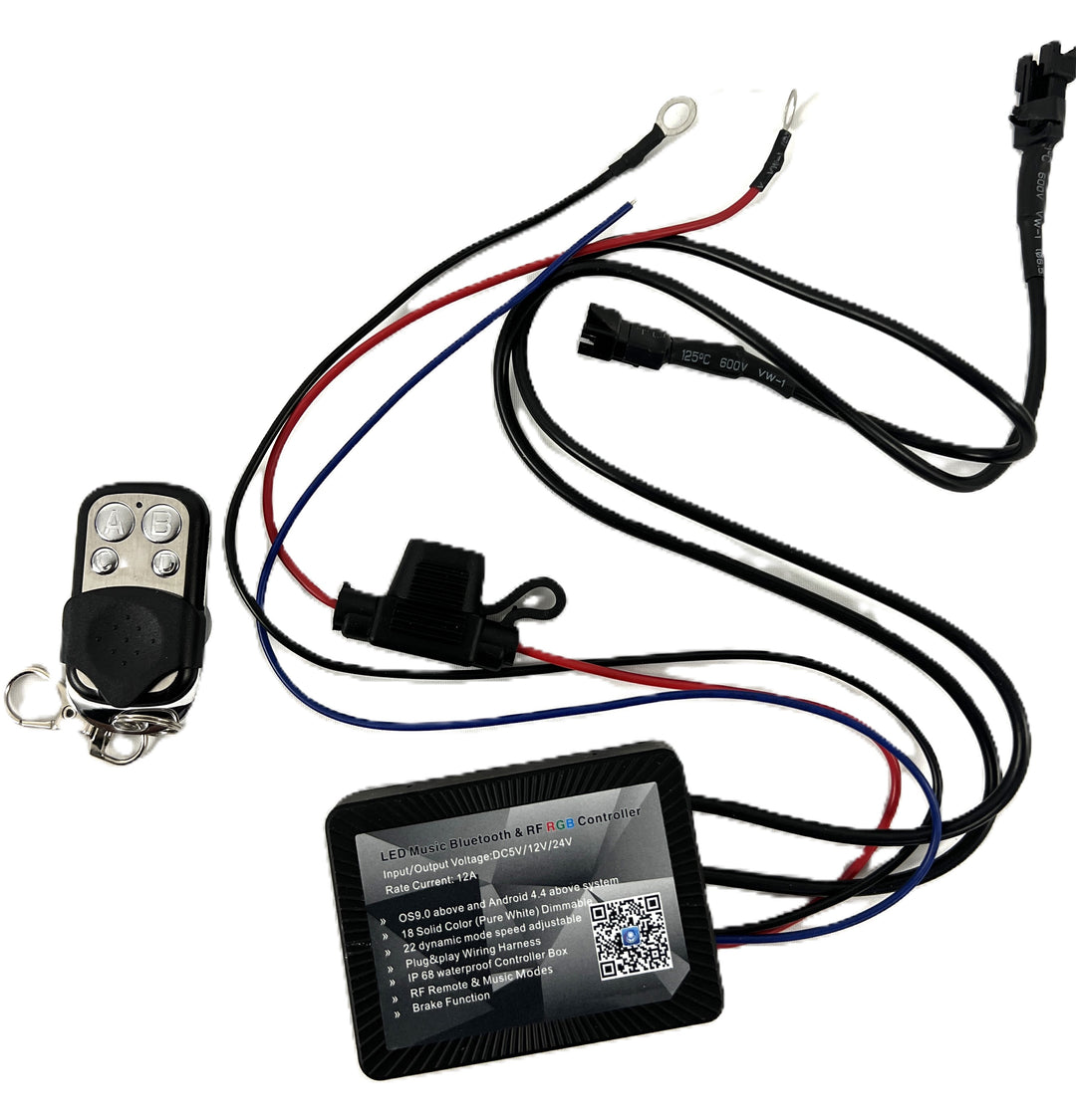 TOC Harley Davidson Road Glide LED Windscreen 2015-2022