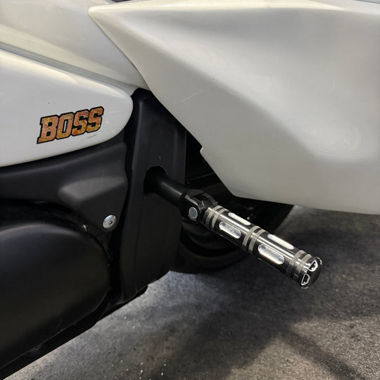 M109R Bagger Rear Foot Peg Relocation Left Side